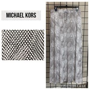 MICHAEL KORS Maxi Skirt Reptile Print EC